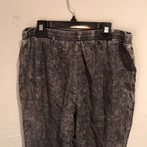 Urban Outfitters Black Acidwash cloth pants - Picture 4 of 4